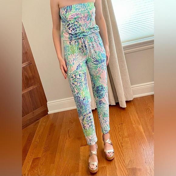 Lilly Pulitzer KEELY jumpsuit in XXS. NWT - Picture 11 of 11